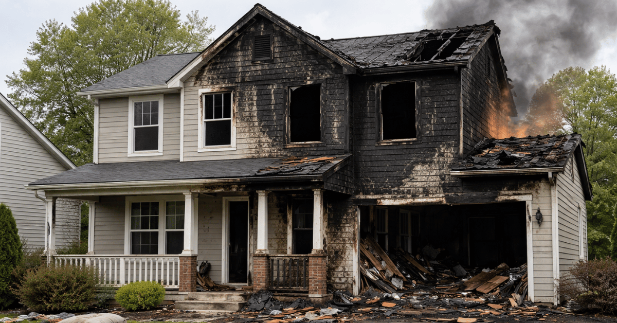 fire damage repair and restoration